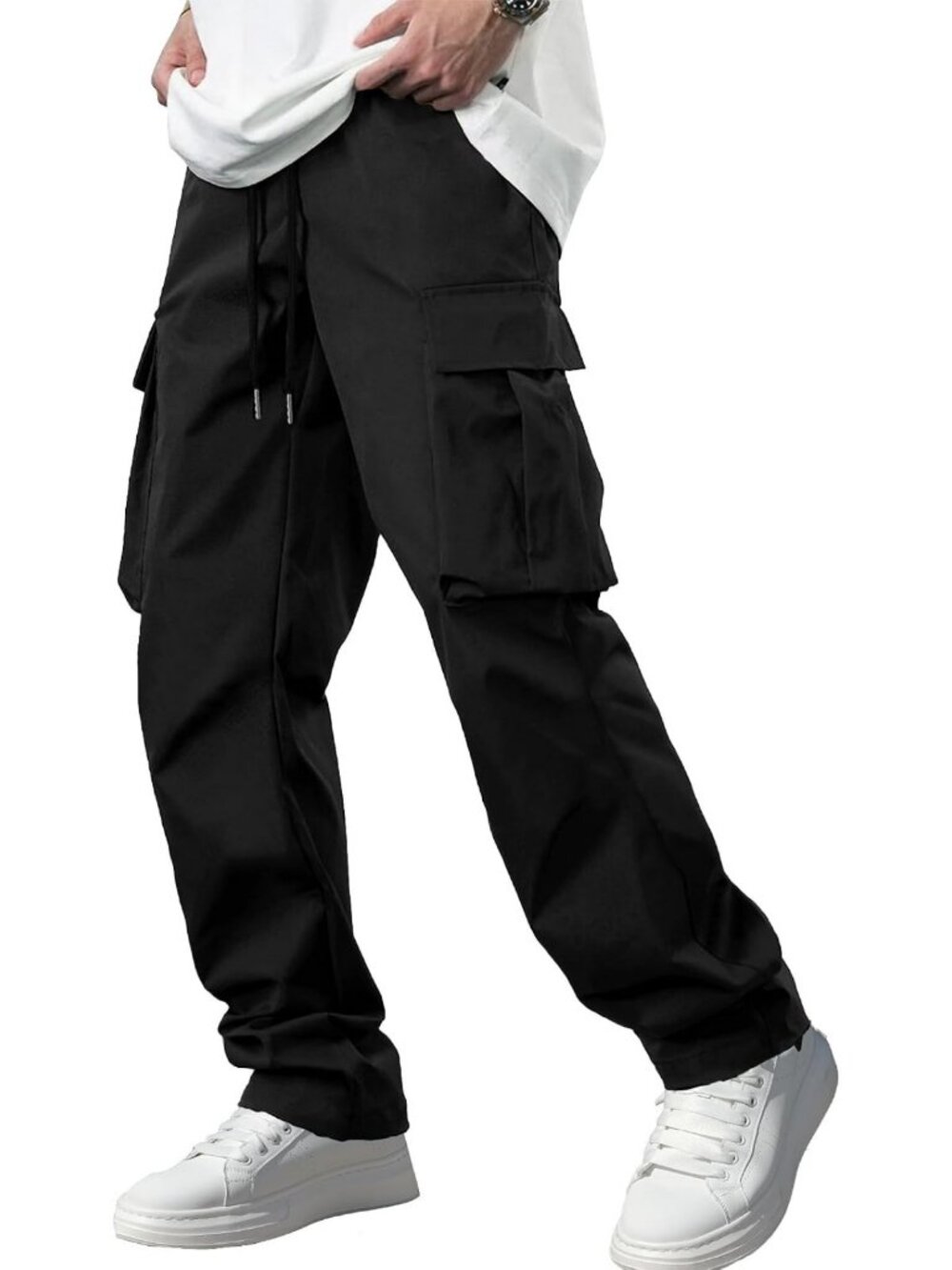 Men's Casual Tactical Cargo Pants with Pockets | Versatile Workwear for Everyday
